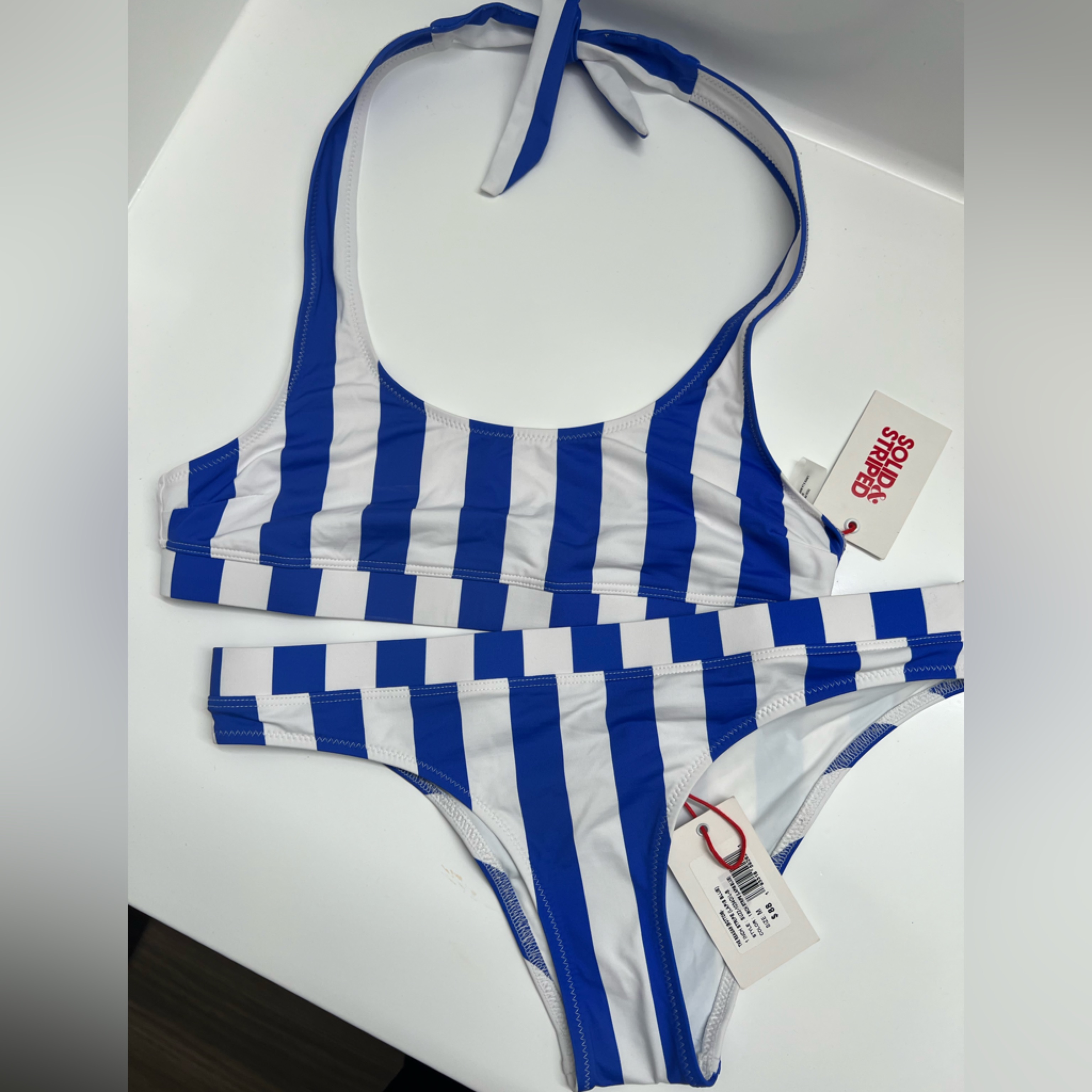 Nwt Solid And Striped Bikini